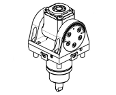 Axial boring bar holder H&#61;110mm, &#216;80mm