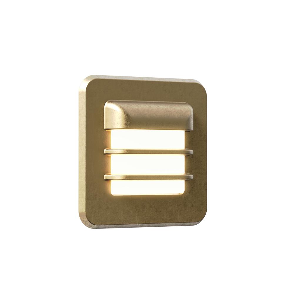 Astro Arran Square LED Solid Brass LED Marker Light