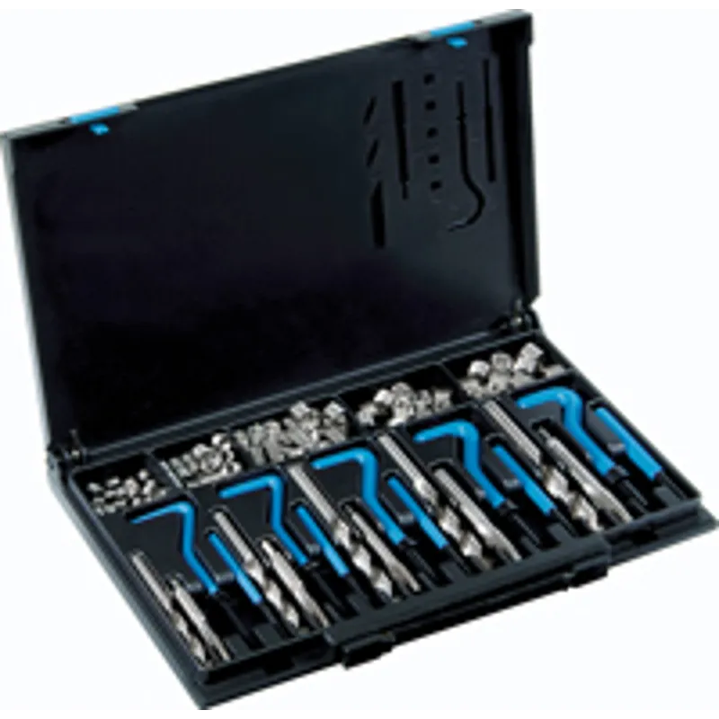 V-Coil Helical Kit M6 to M14x1.25 Wire Insert Workshop Master Kit  304 Stainless Steel  Inserts