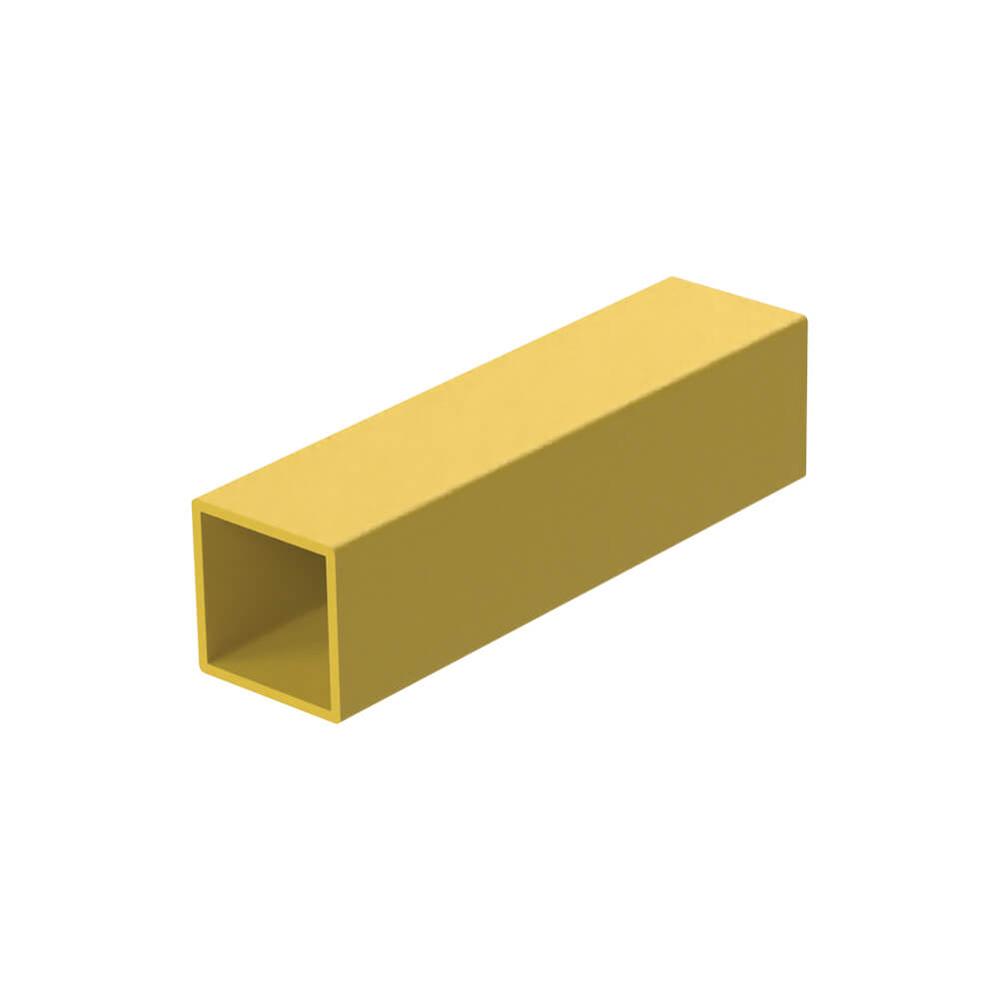 GRP Hollow Section 51 x 51 x 3.2mm x 6mYellow