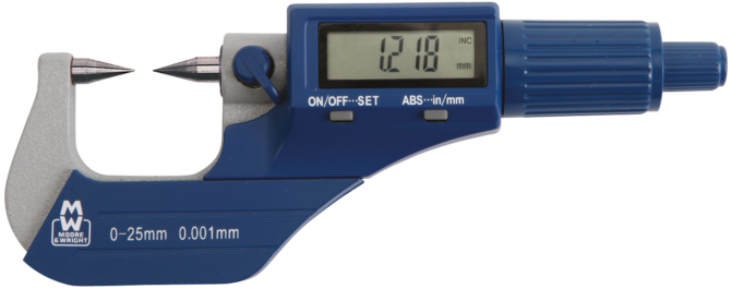 Moore & Wright Workshop Digital Point Micrometer 270 Series