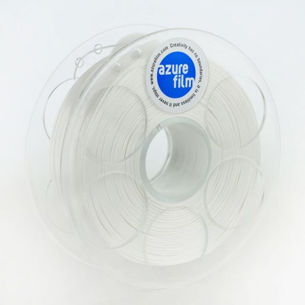 AzureFilm Silk White PLA 1.75mm