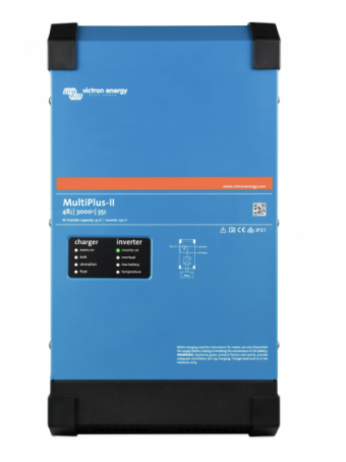 Victron Multiplus-Ii 3000Va 48V Inverter With 35A Charger 48/3000/35-32 230V