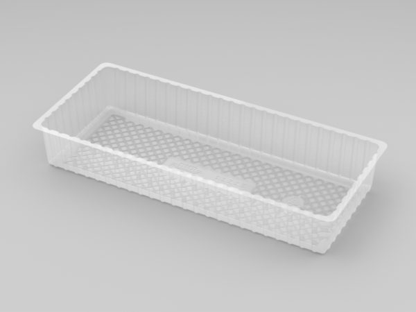 Deep Open Oblong Tray