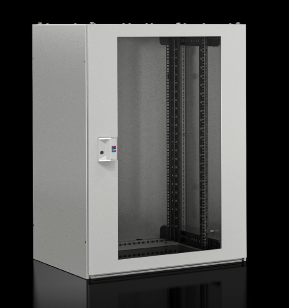 RTL-7888818 TX CableNet - Glazed 24U 800Wx800D, Rittal Network rack TX CableNet, glazed door, with side panels - glass front door (TX 7888.818) FAST SUPPLY TX