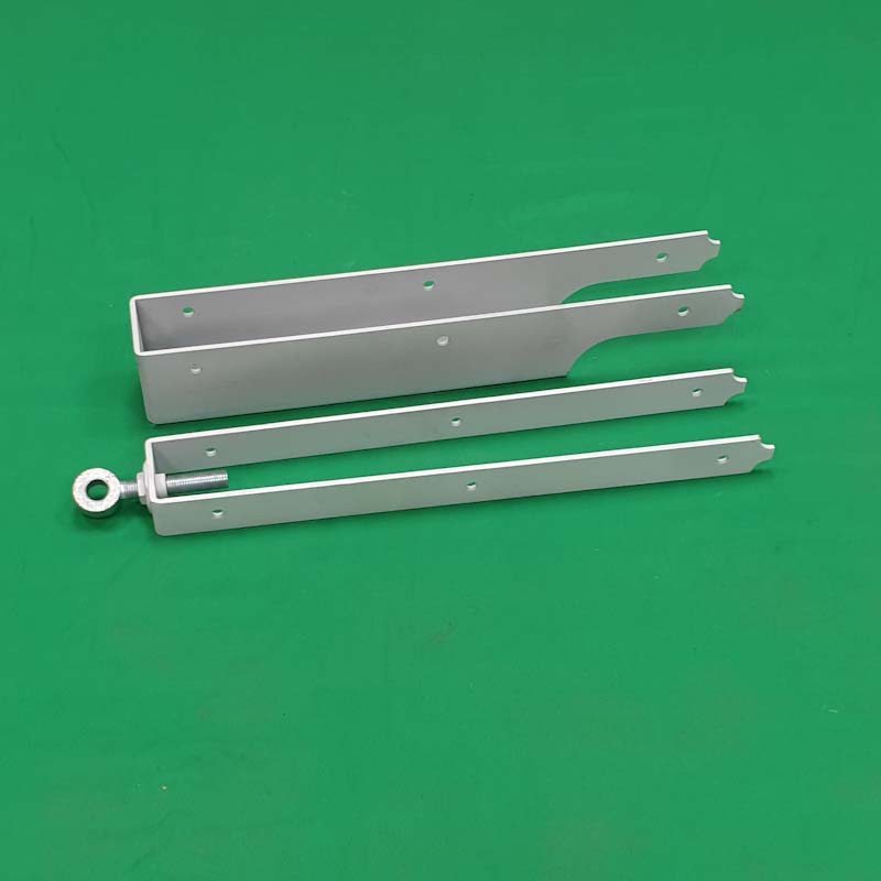 IN LINE Hinge & Shoe Kit Single Hot Zinc Sprayed &#40;New Style&#41;