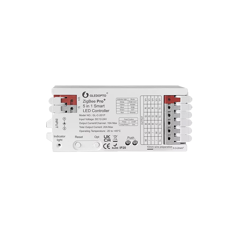 Gledopto Zigbee Pro Plus 5 In 1 LED Smart Controller