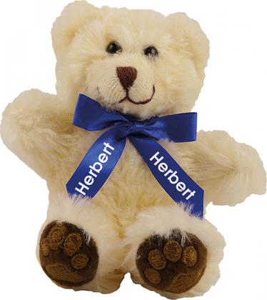 CHESTER BEAR WITH BOW 5 inch  E1415103