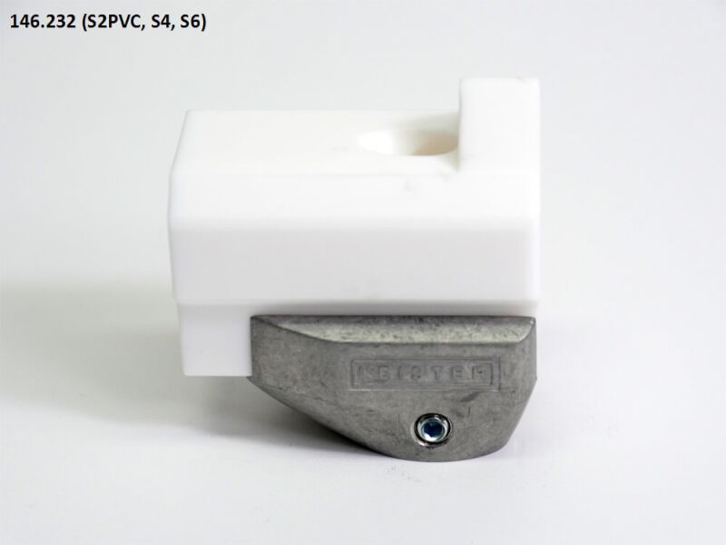 Leister K-20mm EA Fillet Weld Welding Shoe 146.232 for WELDPLAST S2 PVC/S4/S6/600