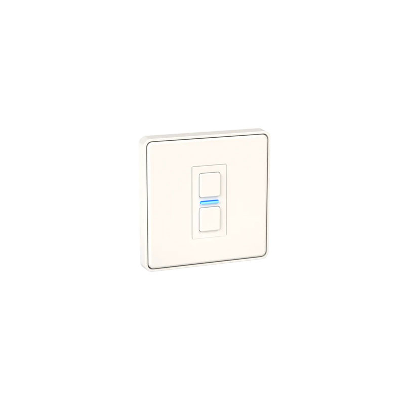 Smart Wireless White 1 Gang Switch Lightwave