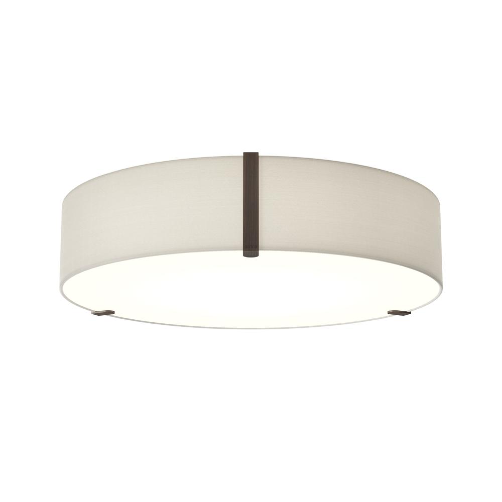 Astro Salina 550 Putty Fabric / Bronze Ceiling Light