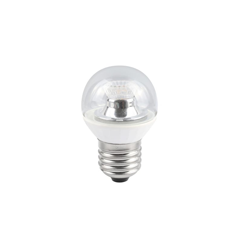 Bell Clear Round Dimmable Cool White LED Ball Bulb 2.1W E27