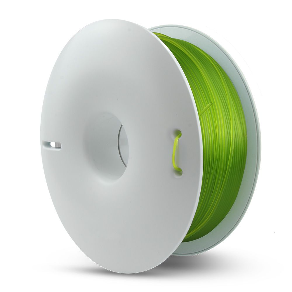 fiberlogy Easy PET-G Light Green Translucent 1.75mm 850gms Spool 3D printing filament