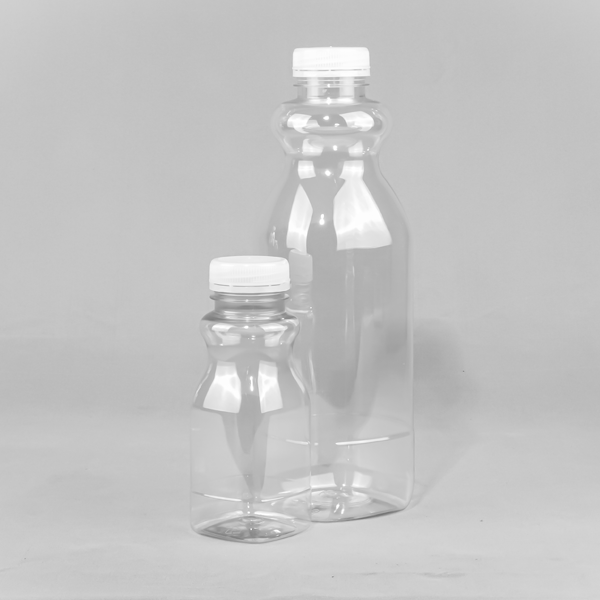 UK Suppliers of Square FRESH Juice and Smoothie Plastic Bottle PET 