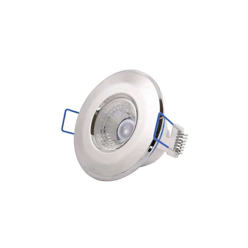 Ovia Inceptor Nano LED Chrome 4000K Fixed 4.8W Downlight