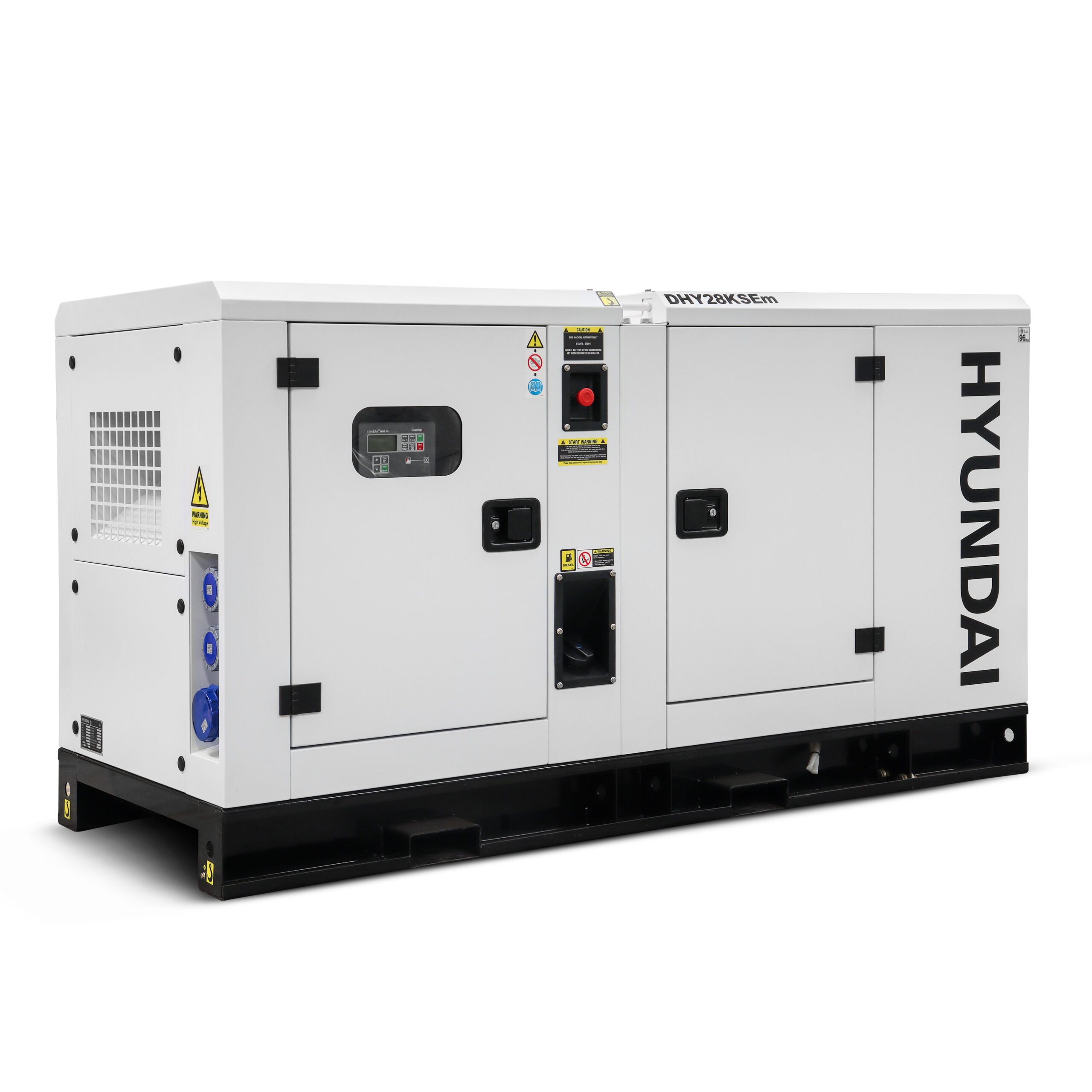 Hyundai 27.5kW/34kVA Single Phase Diesel Generator 