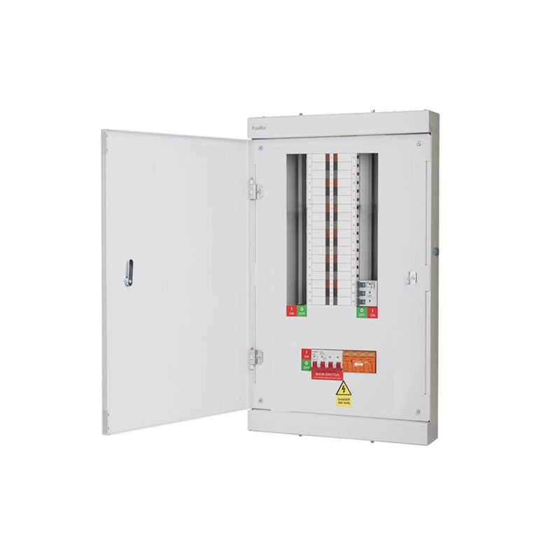 FuseBox 125A TPN Distribution Board With SPD 11 Way