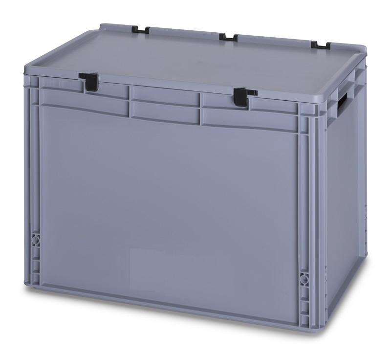 88 Litre Lidded European Standard Plastic Container