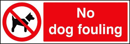 No dog fouling