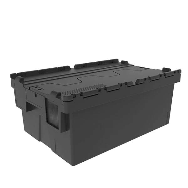 40 Litre Attached Lid Container - Recycled Material