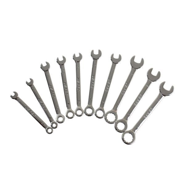 US PRO 2079 10pc Mini Metric Combination Spanner Set 4-11mm, Chrome