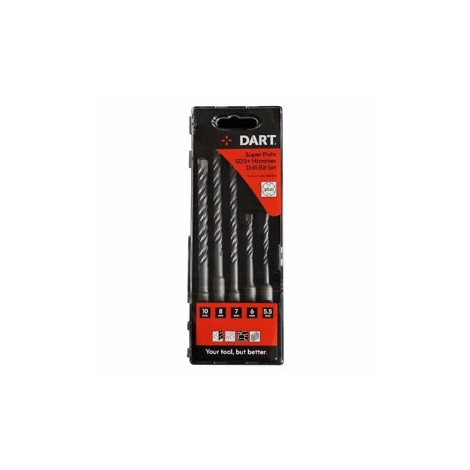 DART - SDS+ Hammer Drill Bit - 5pc Set