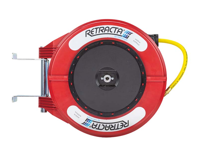 Red Reel &#45; Complete With Hose &#45; For Compressed Air