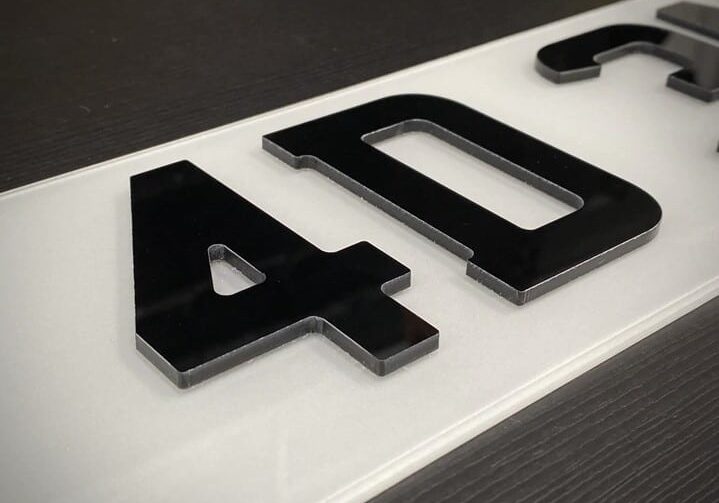 Premium Gel Number Plates for Automotive Dealers