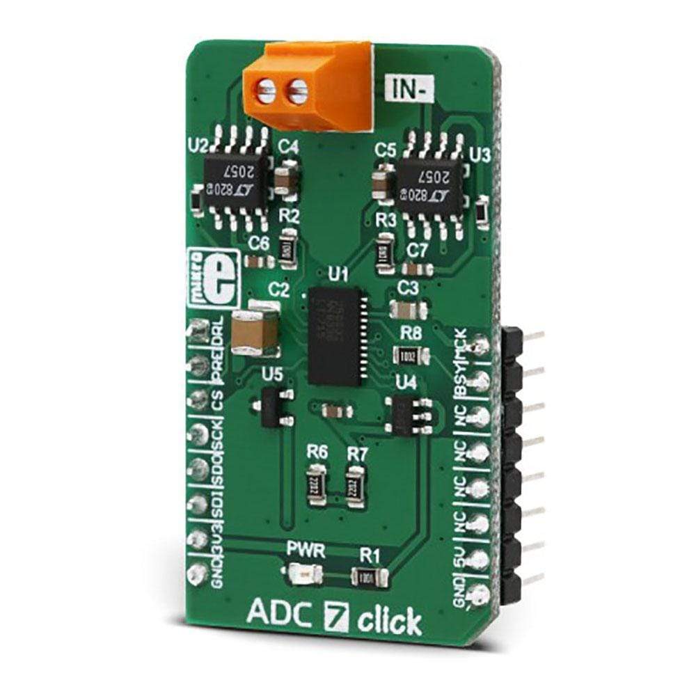 ADC 7 Click Board
