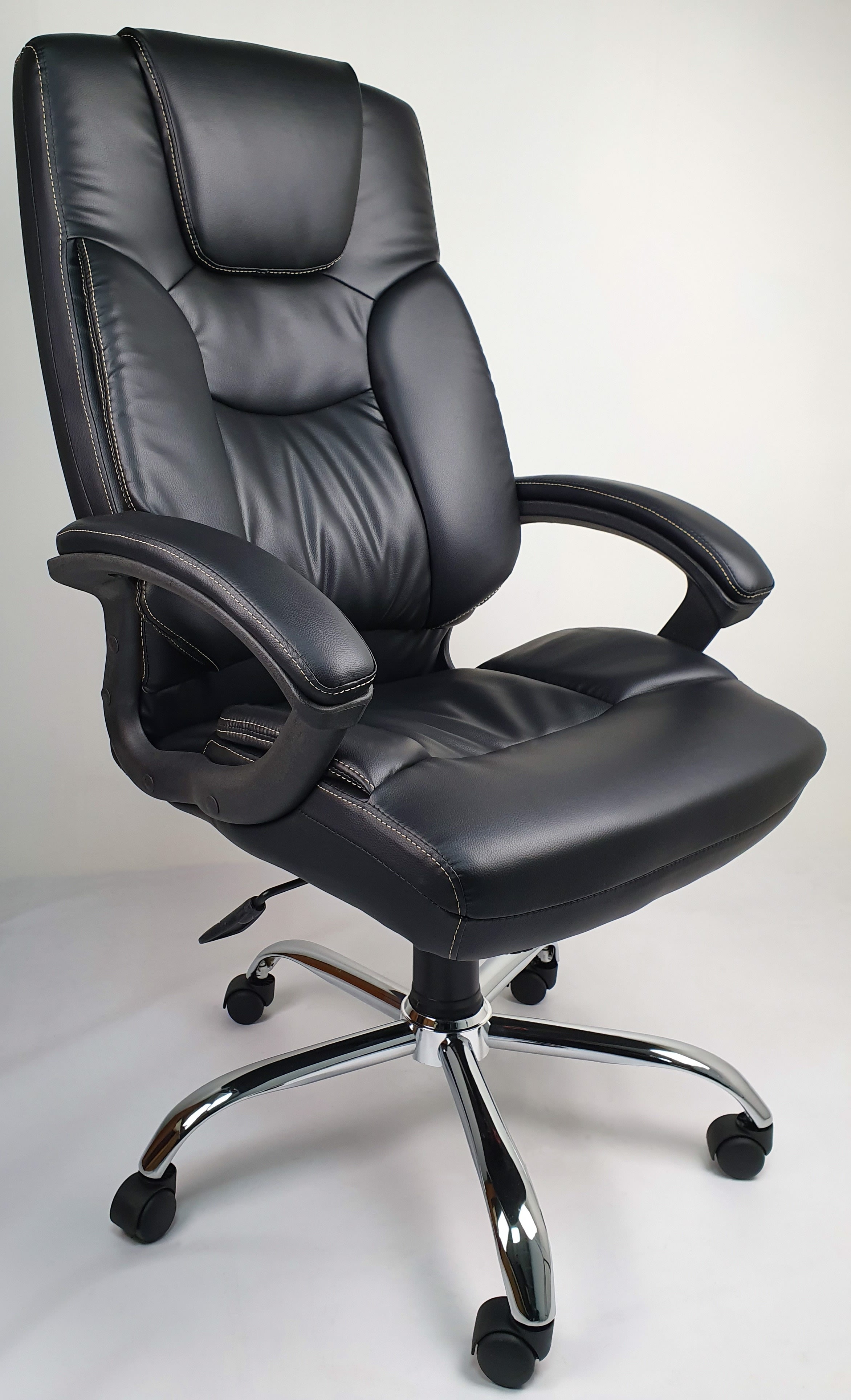Specialising In Black Leather Executive Office Chair - HF459 UK