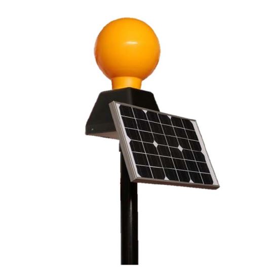 Solar Powered Belisha Beacon