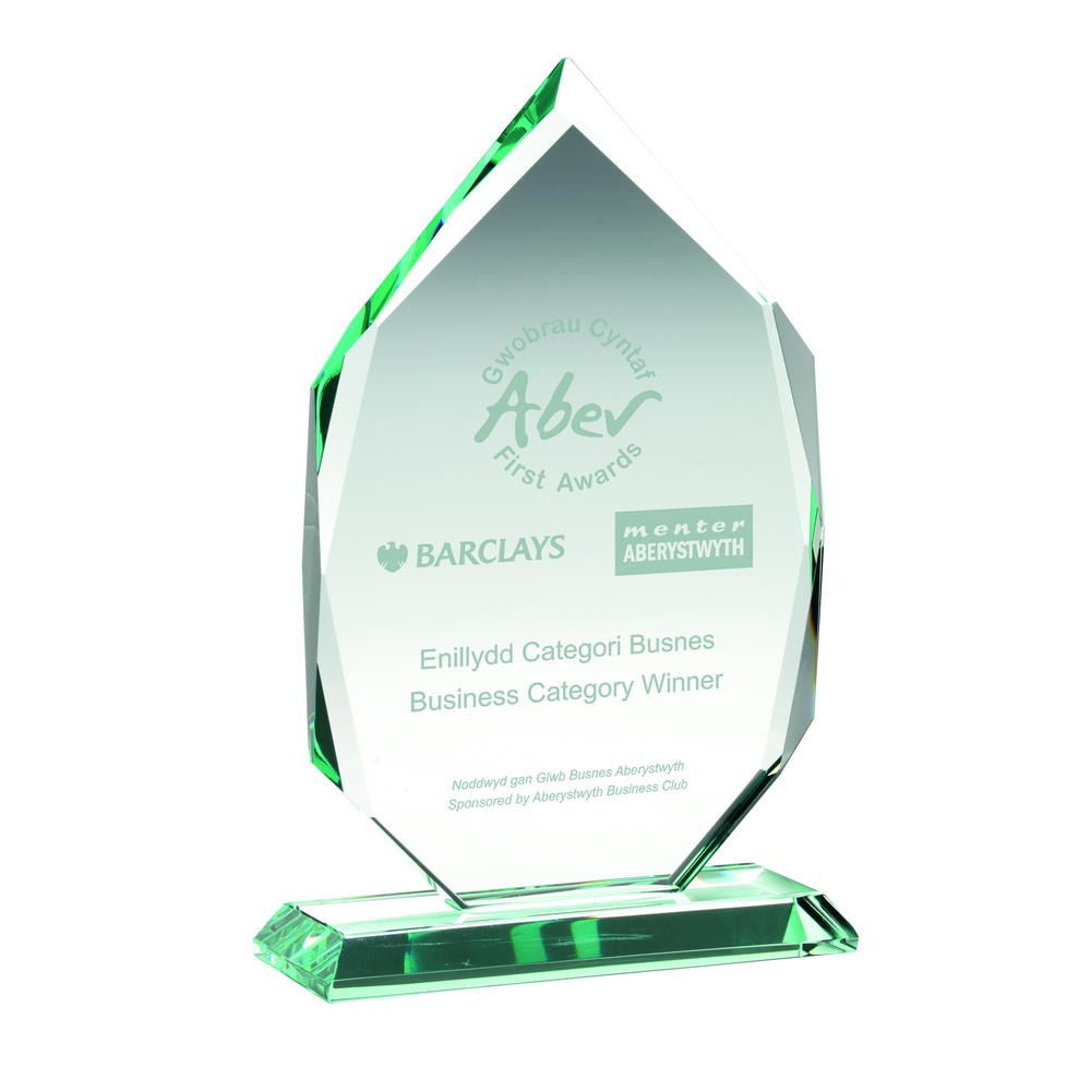 Suppliers Of Diamond Glass Award - 3 sizes Hertfordshire