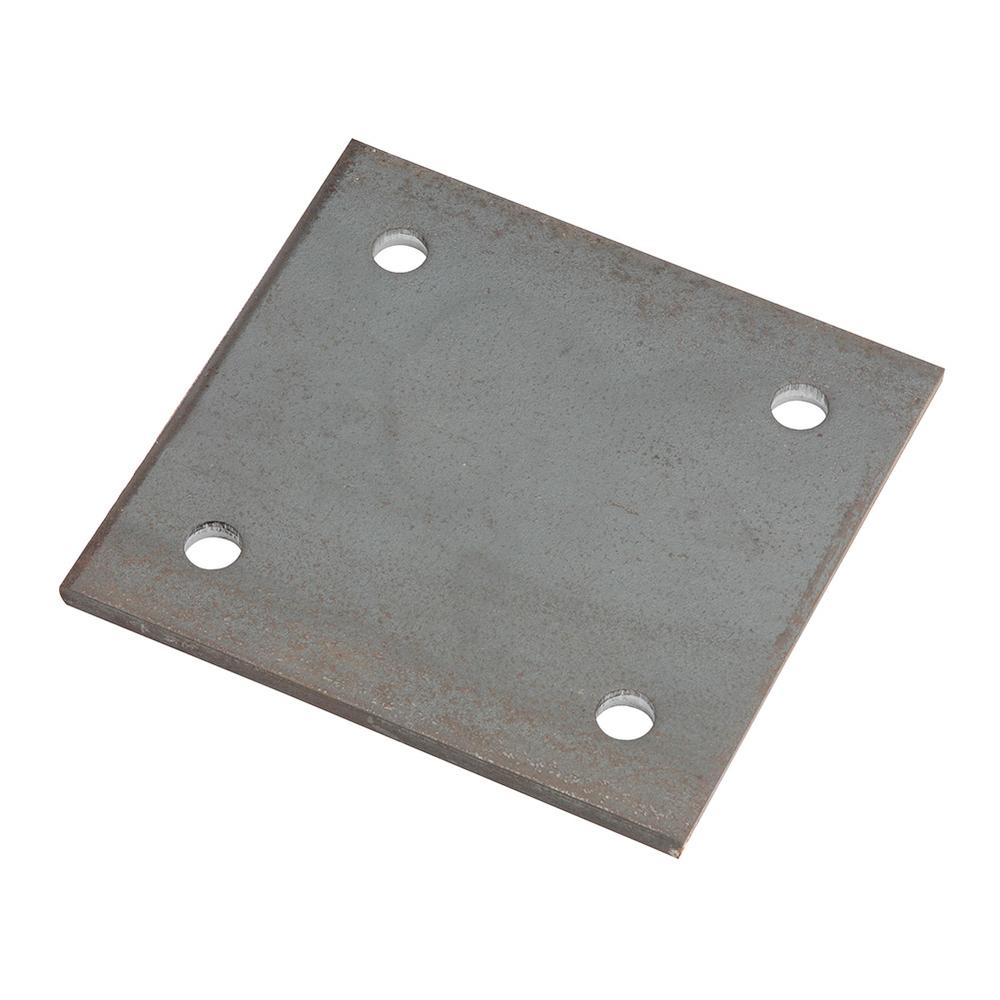 10mm plate - 300 x 300mm - With 18mm holes @ 40mm centres from the edge 