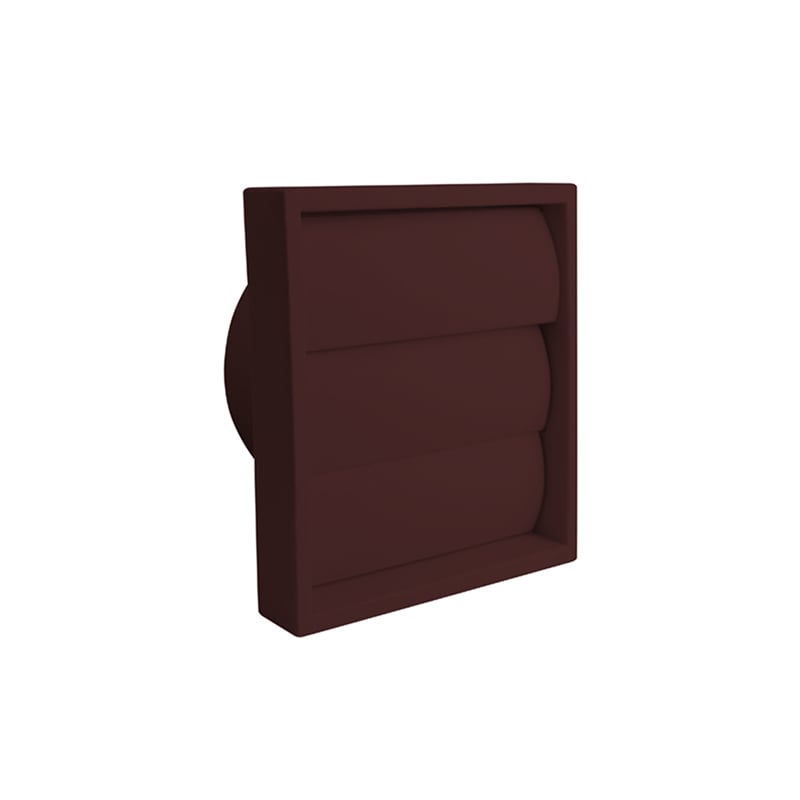 Manrose 150mm 6" Gravity Shutter Brown