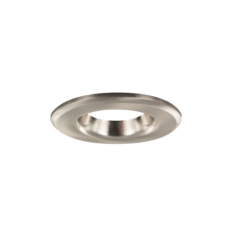 Integral Luxury Satin Nickel Bezel for Fixed Downlights