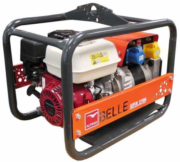 Belle Generator GPX2700 Honda Engine 2.7kva For Construction Companies