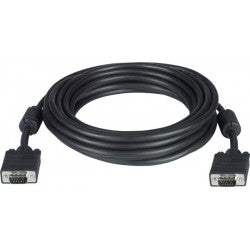 VEXT-PLNM-25-MM - Plenum VGA Cable CMP Gold Plated Monitor WUXGA 15HD Cord 25 ft 15HD Male - 15HD Male Gray