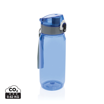 YIDE RCS RECYCLED PET LEAKPROOF LOCKABLE WATERBOTTLE 600ML in Blue.