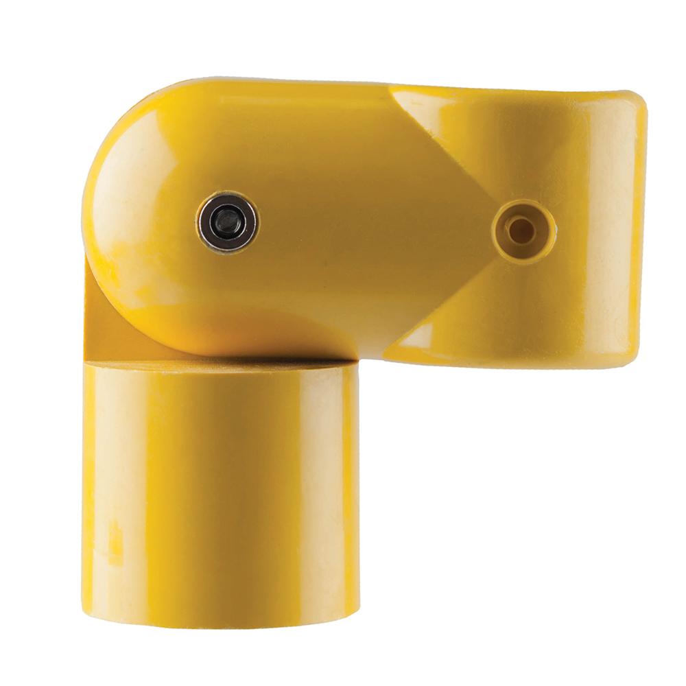 Single AdjustableYellow GRP - To suit 50mm O/D Tube