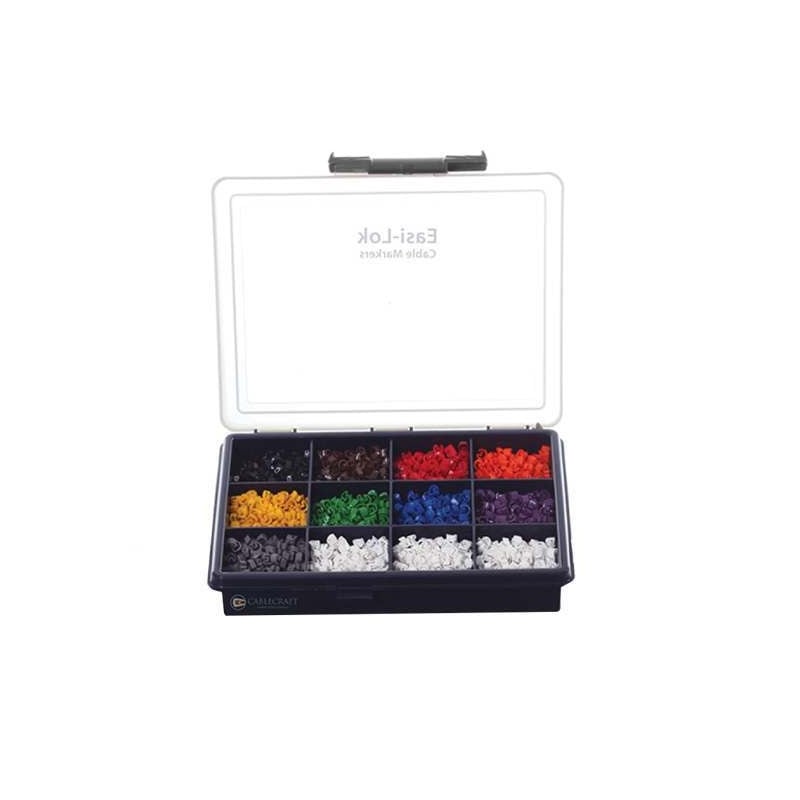 Cable Marker Kit Colour Coded For 0.75 - 6.0mm² Cables