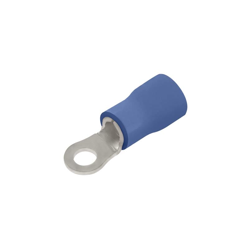 Unicrimp 5mm Blue Stud Ring Terminal (Pack of 100)