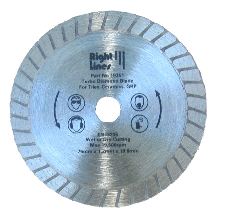 Diamond Blade For 3in Cordless Grinders
