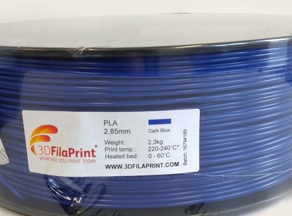 2.3KG 3D FilaPrint Signal Blue Premium PLA 2.85mm 3D Printer Filament