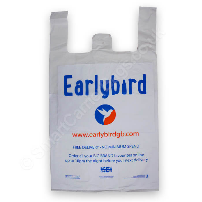 UK Suppliers of T-Shirt Plastic Bags