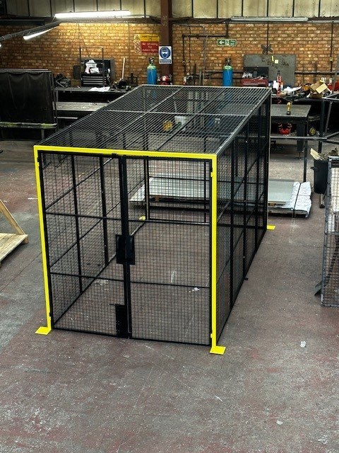 Mesh Panel Storage Cages