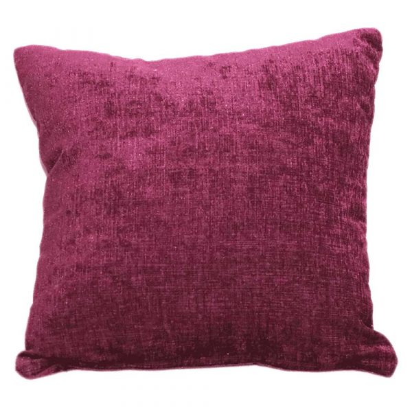 Purple Chenille Scatter Cushions, soft touch fabric