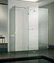 Coral Frameless Shower in 10mm Glass (68S)