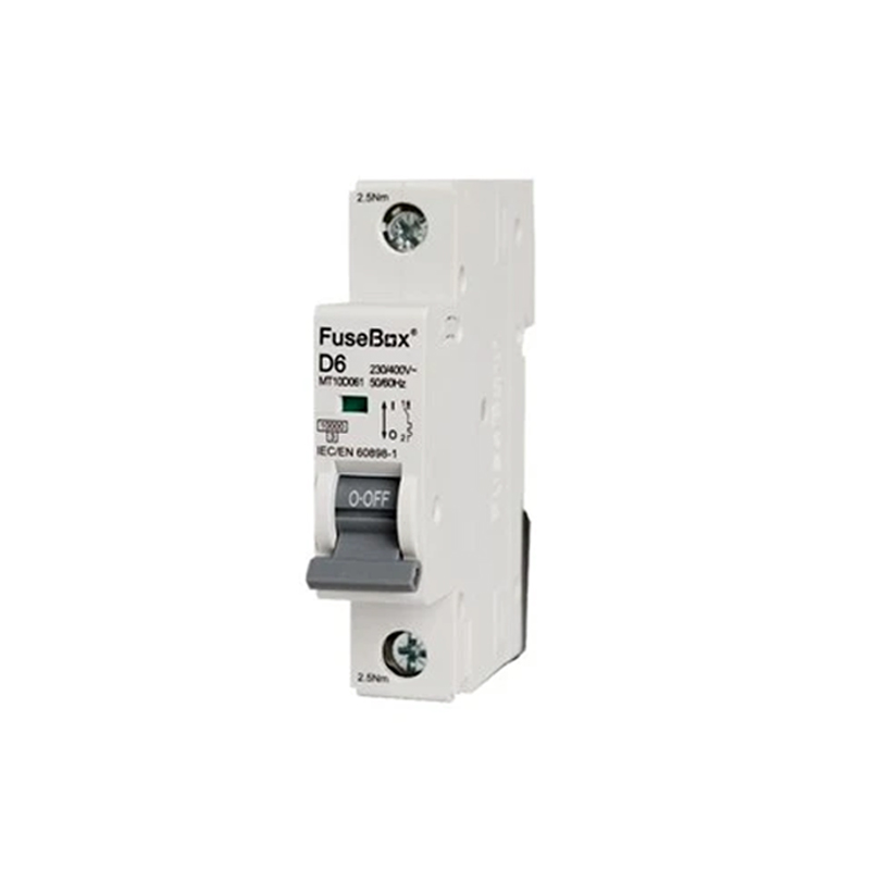 FuseBox MT10D251 MCB 25 Amp D Type 10kA 1 Pole