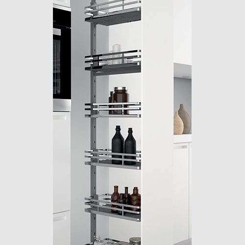 Sige Pull Out Larder Mercury Basket