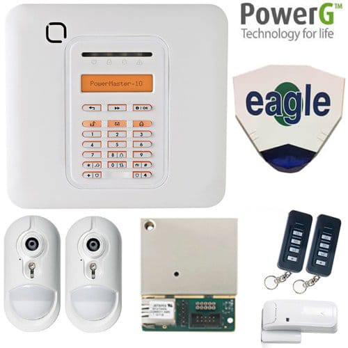 Visonic PowerMaster-10 Wireless Alarm With Next Cam